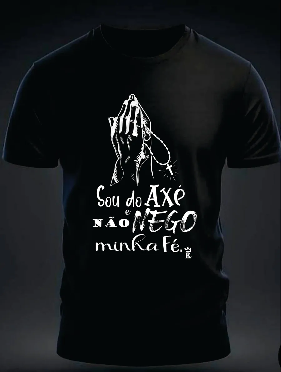 Camiseta Sou do Axé e Não Nego — Rei 7 da Lira